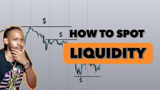 How To Spot Liquidity  Beginner Smart Money Concepts FOREX [upl. by Naujad863]