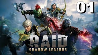 Raid Shadow Legends  Plarium  Part 1 Gameplay  iOS  Android  PC [upl. by Parthen]