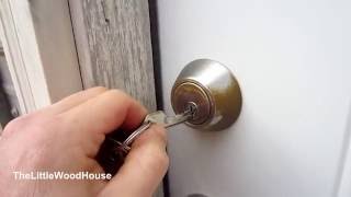 Best Way to Lubricate a Door Lock [upl. by Illa758]