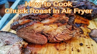 🥩 How to Cook Chuck Roast in an Air Fryer [upl. by Latouche]