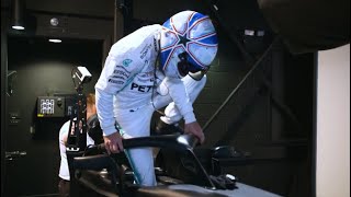 BEHIND THE SCENES  Mercedes F1 Simulator [upl. by Engracia]