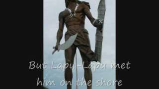 Philippines History Yoyoy Villame  Magellan Lyrics [upl. by Eelloh252]