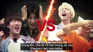 SF9  Cleopatra Game High Note Battle [upl. by Dianuj]