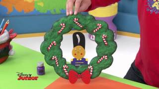 Art Attack  La Couronne de Noël  Disney Junior  VF [upl. by Phi]