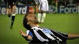 CHAMPIONS LEAGUE HIGHLIGHTS JUVENTUS 31 REAL MADRID  14052003 [upl. by Mulry704]