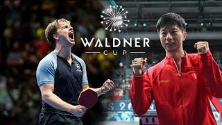 HIGHLIGHTS  Ma Long VS Truls Möregårdh  Waldner Cup 2024 [upl. by Ellac752]