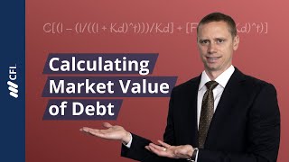 Calculating Market Value of Debt [upl. by Nadab481]