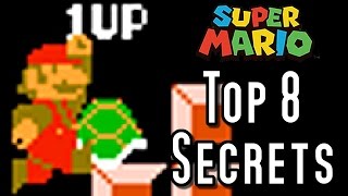 Super Mario Bros TOP 8 SECRETS NES [upl. by Allyce827]