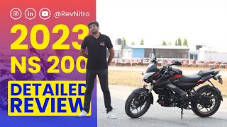 2023 Pulsar NS200 Tamil Review  RevNitro [upl. by Quint]