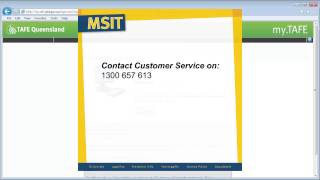 myTAFE How To Login [upl. by Jehu]