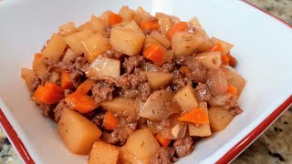 Beef Giniling  Giniling na Baka Recipe  How to cook  Panlasang Pinoy Recipe [upl. by Arytal910]