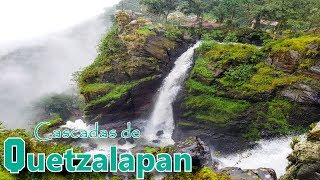 Cascadas de Quetzalapan  Chignahuapan Puebla  Pueblo Mágico [upl. by Richardo]