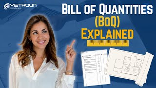 Bill of Quantities Explained [upl. by Lerrehs]