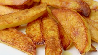 Crispy Oven Baked French Fries Recipe [upl. by Eeslek]