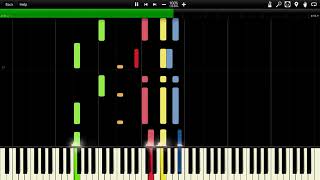 Wolfenstein 3D  HorstWessel Lied Synthesia Piano MIDI [upl. by Afas]