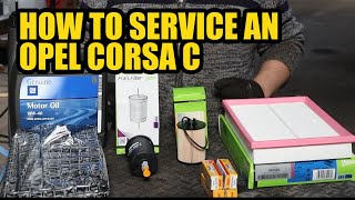 How To Service An Opel Corsa C [upl. by Dove]