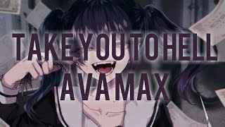 ❧nightcore  take you to hell 1 hour [upl. by Harwilll]