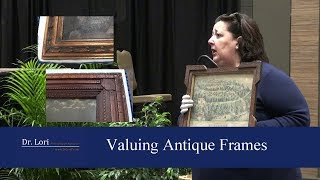 Clues to Value Antique Frames and Lithographs by Dr Lori [upl. by Ahsinnod]