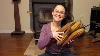 How to Peel amp Cut Dried Luffa Gourds [upl. by Hcurob147]