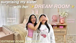 ULTIMATE room makeover 🫧🩰aesthetic pinterest ROOM TOUR [upl. by Asusej777]