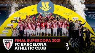 ⚽ RESUMEN I FC Barcelona 23 Athletic Club  Final Supercopa 2021 I HIGHLIGHTS [upl. by Dina]