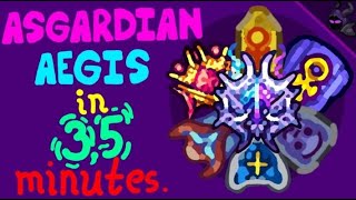 Asgardian Aegis in 35 minutes Terraria Calamity Animation [upl. by Hallee407]