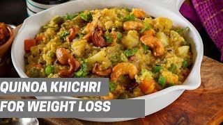 Quinoa Khichdi recipe  Indian Quinoa Recipes  Rekha Kakkar  Quinoa bowl [upl. by Akcinahs984]