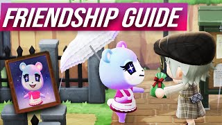 ACNH The ULTIMATE Guide to Friendship with Villagers [upl. by Oicam]