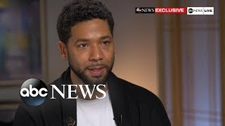 Jussie Smollett FULL Interview on alleged attack  ABC News Exclusive [upl. by Yemrots]