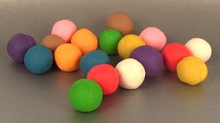 Apprendre les couleurs en français Learn French colors with Play Doh [upl. by Saint]