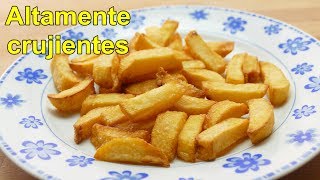 Las patatas fritas más crujientes DEL MUNDO  Especial 500000 suscriptores [upl. by Wiskind]