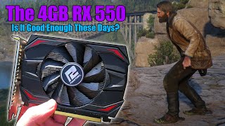 The 4GB RX 550  Can It Offer An Enjoyable Gaming Experience In 2021 [upl. by Felipe]