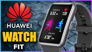 Huawei Watch Fit Review  English  Best Smartwatch 2020 Android [upl. by Lanfri]