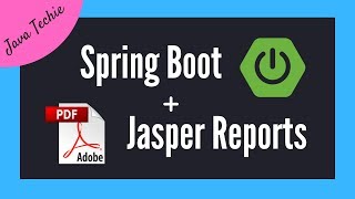 Spring Boot  Jasper Report  Example  JavaTechie [upl. by Fein]