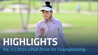 Rd 4 Highlights  2024 LPGA Drive On Championship [upl. by Regor191]