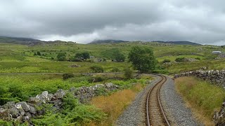 Welsh Highland Railway  Drivers Eye View  Part 2  Rhyd Ddu to Caernarfon [upl. by Vania]