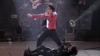 Michael Jackson  Beat It Live in Bucharest 1992 HD [upl. by Akimihs354]