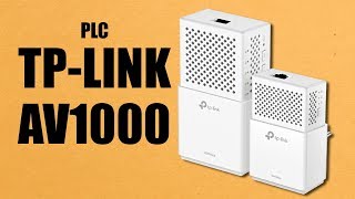 PLC TPLINK AV1000 review y como instalar en español TLWPA7510 KIT [upl. by Maise]