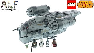 LEGO Star Wars 75292 Razor Crest Speed Build [upl. by Beaulieu]