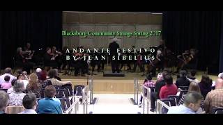 Andante Festivo  Jean Sibelius [upl. by Aisaim819]