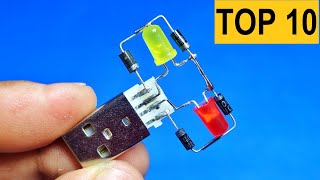 TOP 10 Alternative Electronics PROJECT [upl. by Karmen]