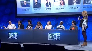 Blizzcon 2017 Overwatch Voice Actors Reading Their Lines [upl. by Nylkoorb]