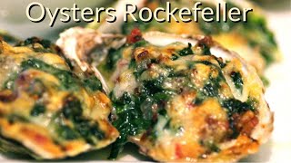 Oysters Rockefeller Recipe [upl. by Yenalem22]