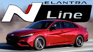 FAST 2022 Hyundai Elantra N Line Review [upl. by Ijat889]