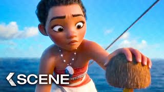 Hei Hei on the Ocean Scene  MOANA 2016 [upl. by Sidwell]