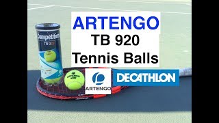 ARTENGO TB 920 Tennis Ball Review Decathlon [upl. by Ethelred]