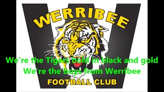 Werribee Tigers theme song Lyrics [upl. by Mcclelland]