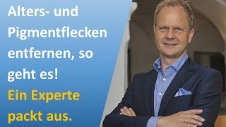 Altersflecken und Pigmentflecken entfernen  wie geht es am besten [upl. by Albric]