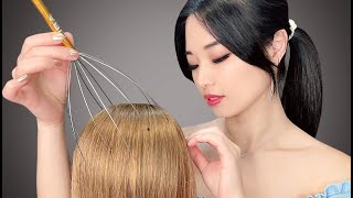 ASMR Realistic Scalp and Head Massage [upl. by Huei190]