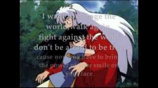 Inuyasha  Change the worldEnglish Version  Full song with Lyrics [upl. by Aruol]